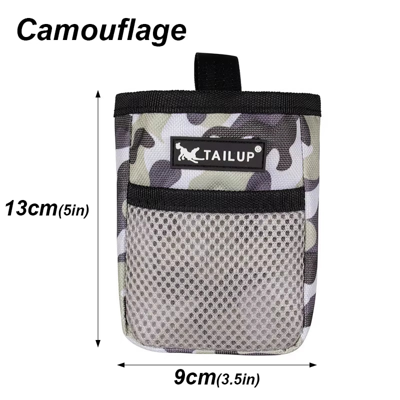 Outdoor Portable Training Dog Snack Bag Pet Supplies Strong Wear Resistance Capacity Puppy Reward Bags Waist Bag Durable