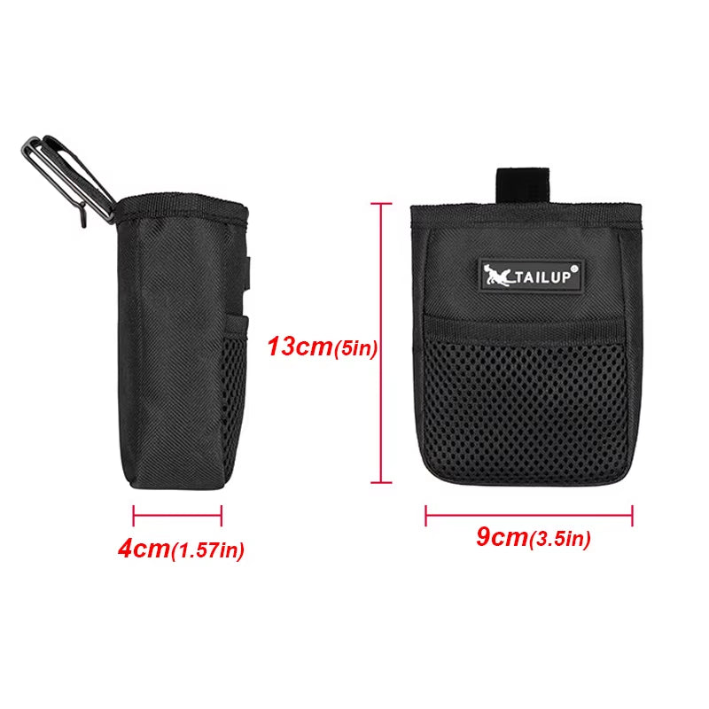 Outdoor Portable Training Dog Snack Bag Pet Supplies Strong Wear Resistance Capacity Puppy Reward Bags Waist Bag Durable