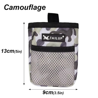 Outdoor Portable Training Dog Snack Bag Pet Supplies Strong Wear Resistance Capacity Puppy Reward Bags Waist Bag Durable