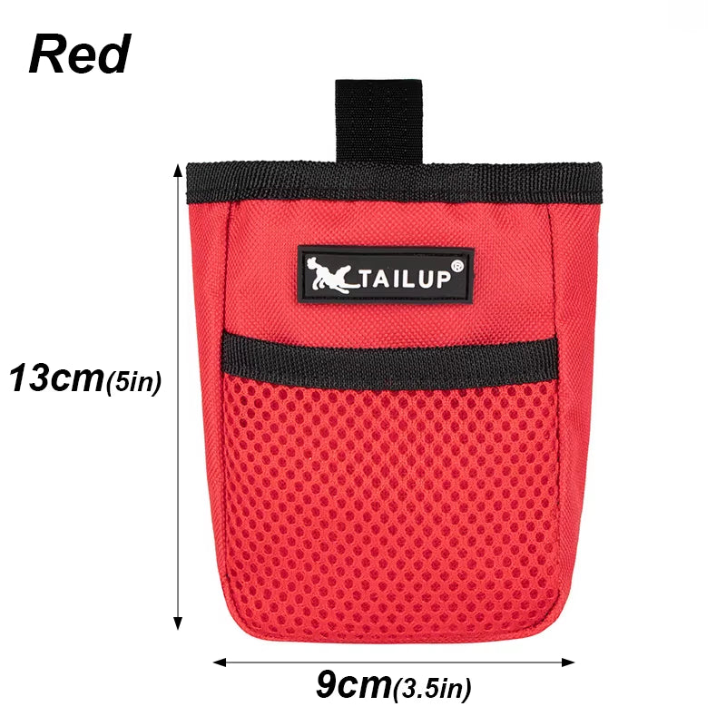 Outdoor Portable Training Dog Snack Bag Pet Supplies Strong Wear Resistance Capacity Puppy Reward Bags Waist Bag Durable