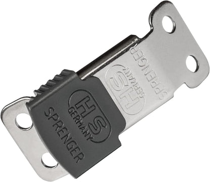 Cliclock Fastener Stainless Steel Buckle for Prong Dog Training Collar & Quick Release with Easy Buckle for Small Medium Large Dogs (2.25Mm)